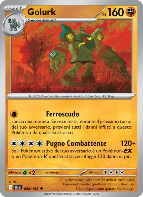 Golurk [Iron Defense | Fighting Fist]