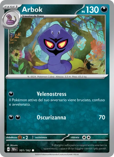 Arbok [Panic Poison | Darkness Fang]