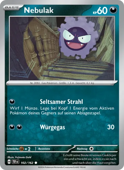 Gastly [Mysterious Beam | Suffocating Gas]