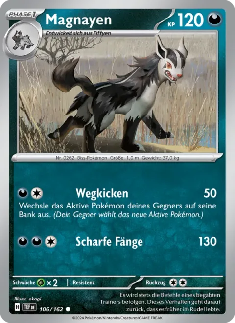Mightyena [Kick Away | Sharp Fang]