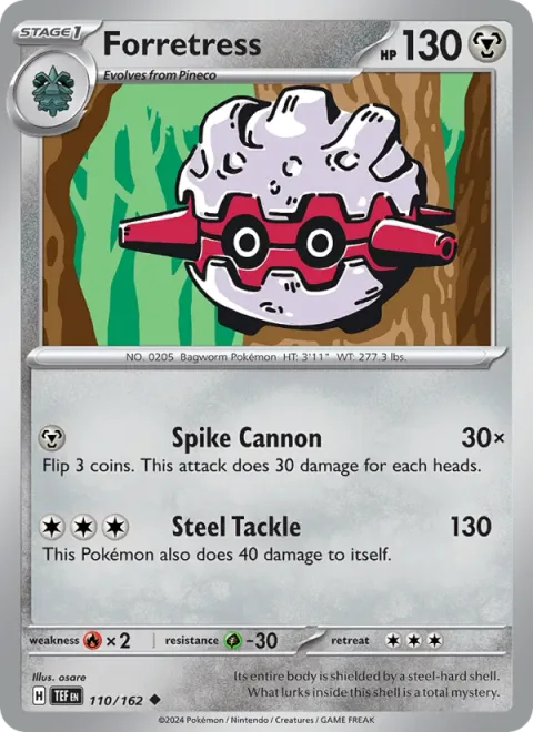 Forretress [Spike Cannon | Steel Tackle]