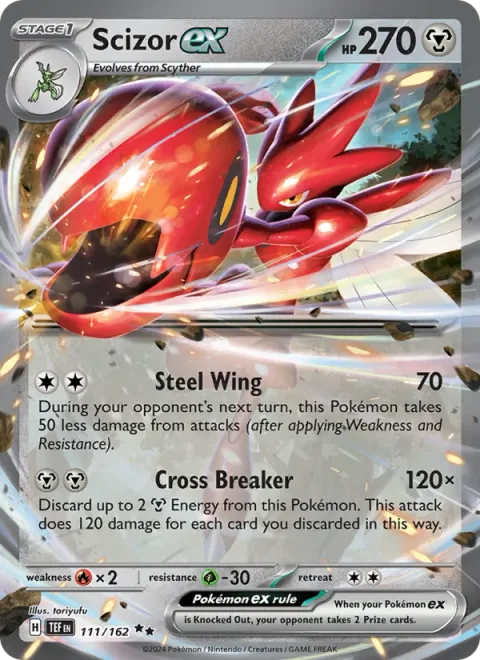 Scizor ex [Steel Wing | Cross Breaker]