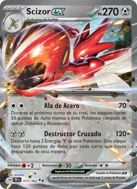 Scizor ex [Steel Wing | Cross Breaker]