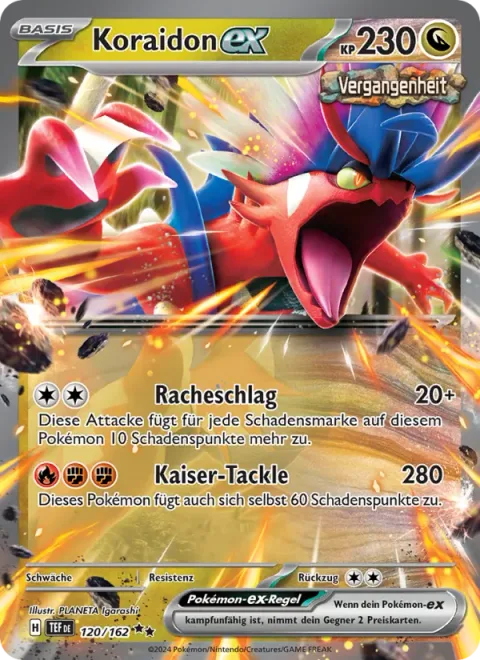 Koraidon ex [Retribution Strike | Kaiser Tackle]
