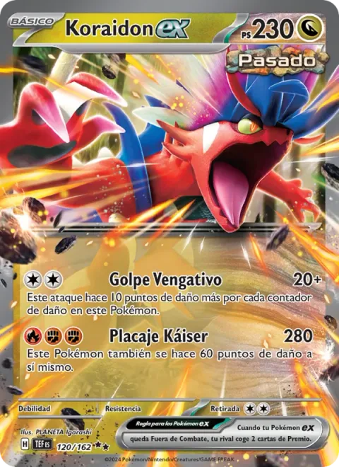 Koraidon ex [Retribution Strike | Kaiser Tackle]