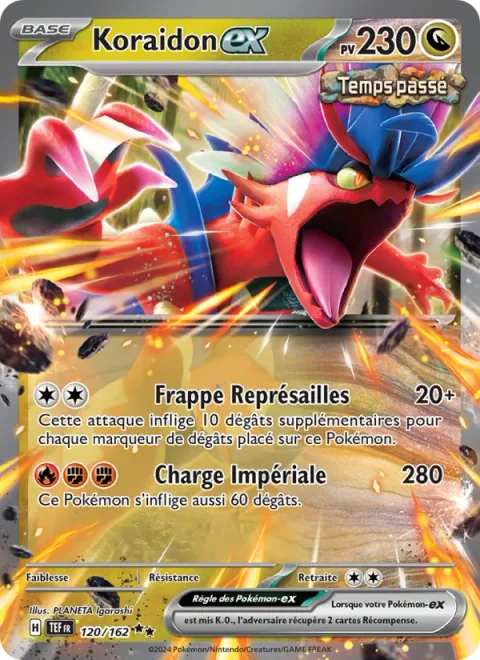 Koraidon ex [Retribution Strike | Kaiser Tackle]