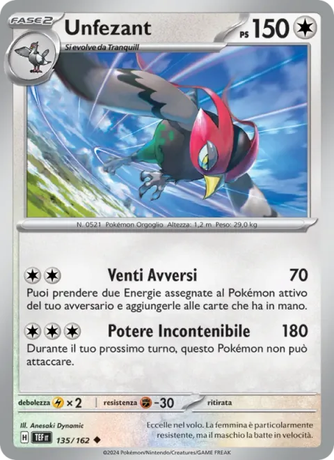 Unfezant [Opposing Winds | Boundless Power]