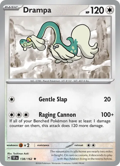 Drampa [Gentle Slap | Raging Cannon]