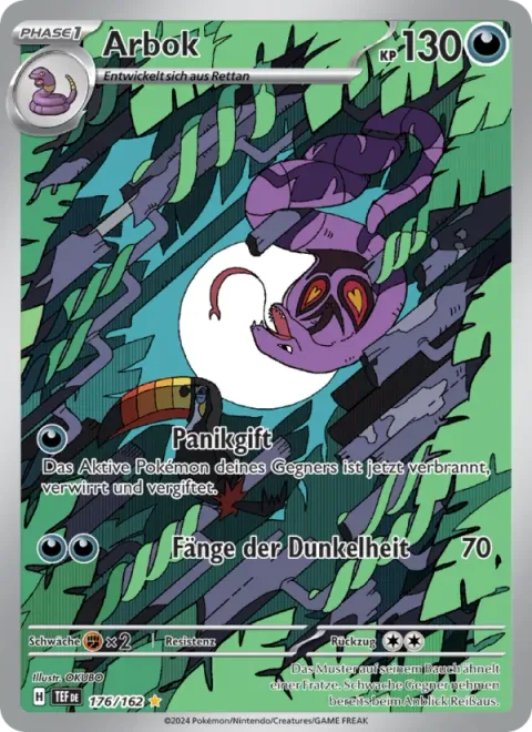 Arbok [Panic Poison | Darkness Fang]