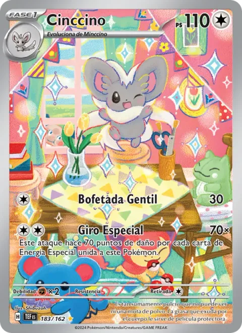 Cinccino [Gentle Slap | Special Roll]