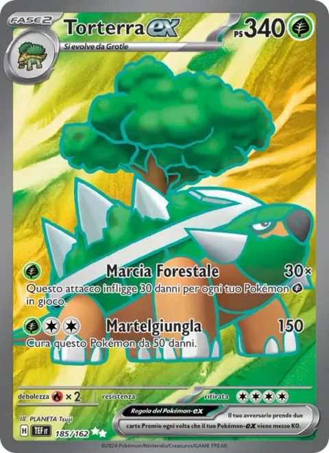 Torterra ex [Forest March | Jungle Hammer]