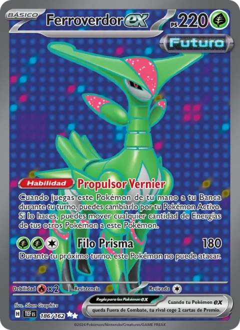 Iron Leaves ex [Rapid Vernier | Prism Edge]