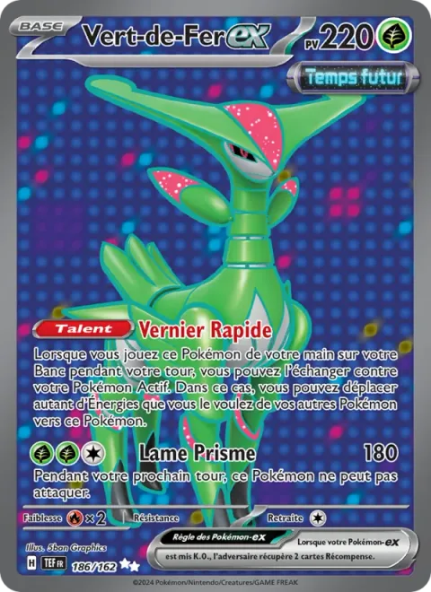 Iron Leaves ex [Rapid Vernier | Prism Edge]