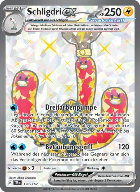 Wugtrio ex [Tricolor Pump | Numbing Hold]