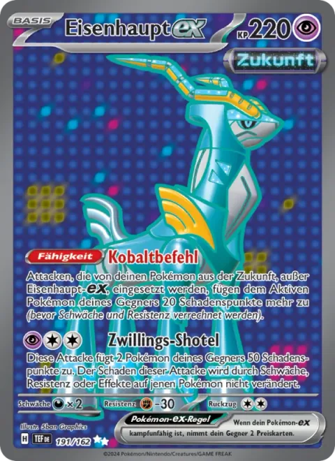 Iron Crown ex [Cobalt Command | Twin Shotels]