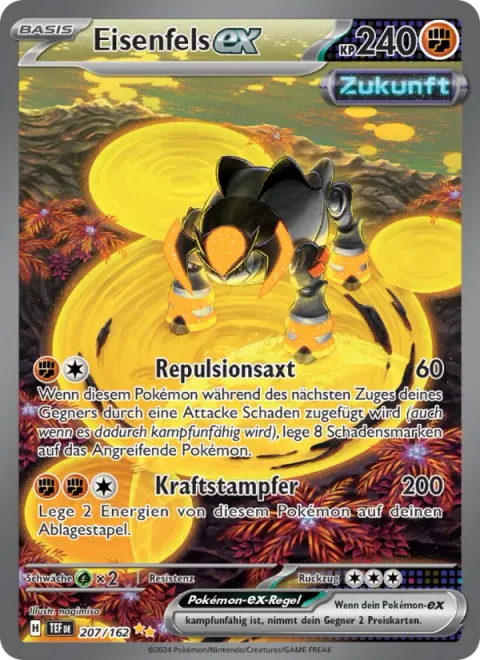 Iron Boulder ex [Repulsor Axe | Power Stomp]