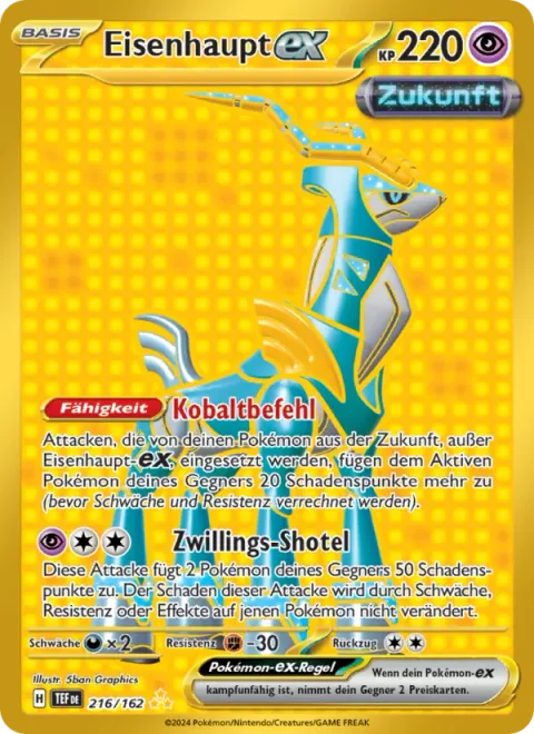 Iron Crown ex [Cobalt Command | Twin Shotels]