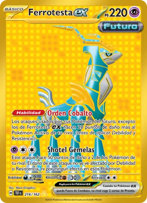 Iron Crown ex [Cobalt Command | Twin Shotels]