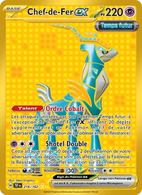 Iron Crown ex [Cobalt Command | Twin Shotels]