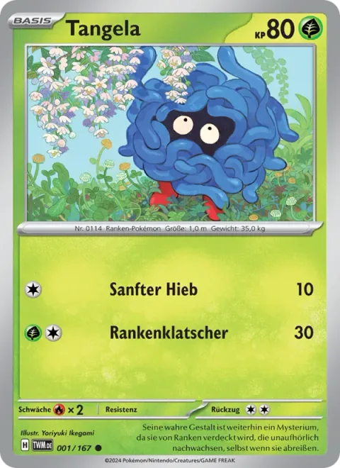 Tangela [Gentle Slap | Vine Slap]