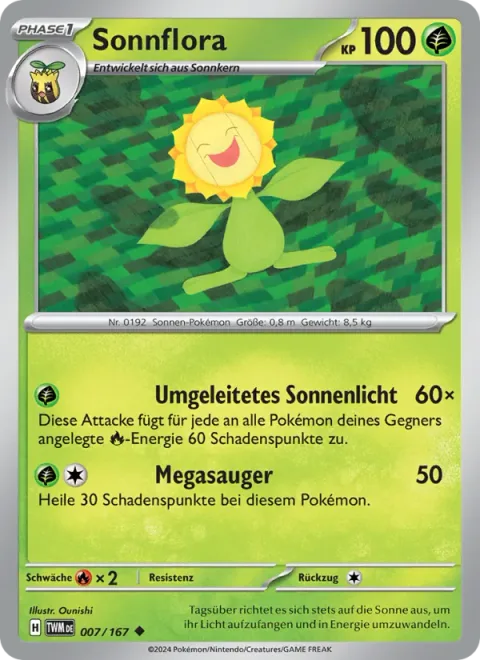 Sunflora [Redirected Sunlight | Mega Drain]
