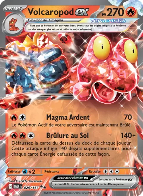 Magcargo ex [Hot Magma | Ground Burn]