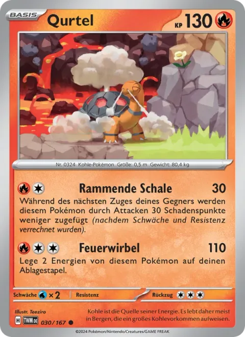 Torkoal [Ramming Shell | Fire Spin]
