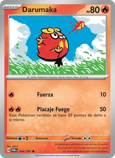 Darumaka [Strength | Fire Tackle]