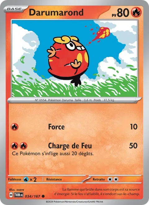 Darumaka [Strength | Fire Tackle]
