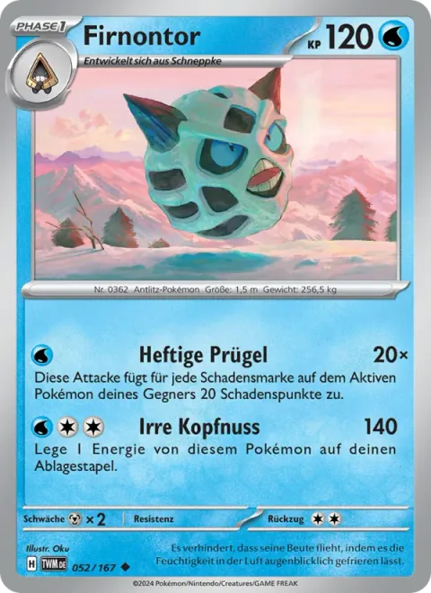Glalie [Damage Beat | Crazy Headbutt]