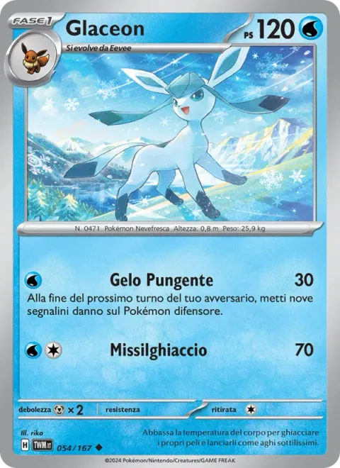 Glaceon [Permeating Chill | Icicle Missile]