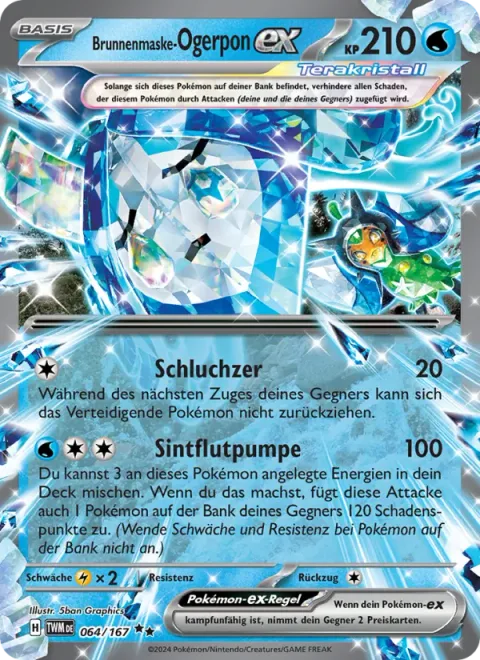 Wellspring Mask Ogerpon ex [Sob | Torrential Pump]