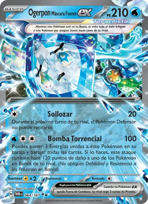 Wellspring Mask Ogerpon ex [Sob | Torrential Pump]