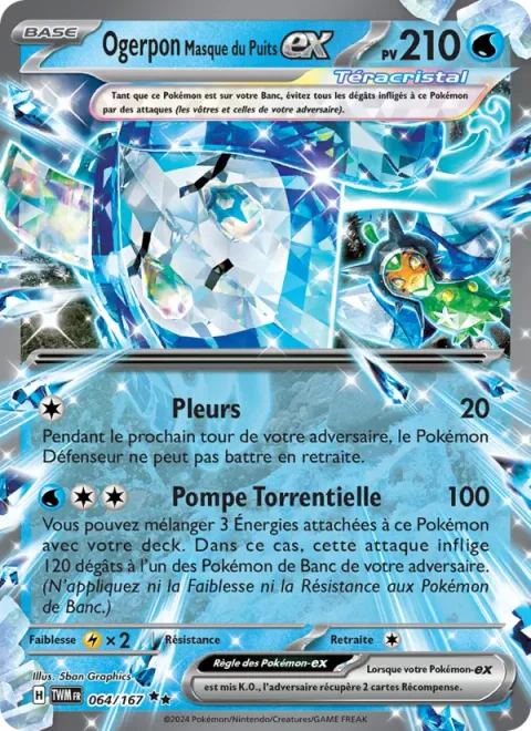 Wellspring Mask Ogerpon ex [Sob | Torrential Pump]