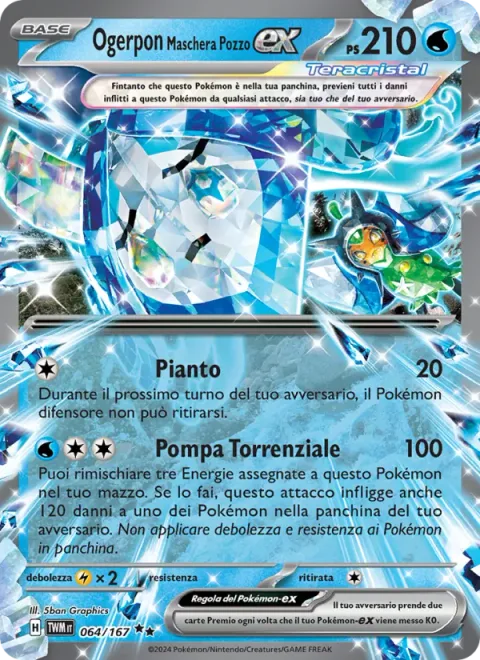 Wellspring Mask Ogerpon ex [Sob | Torrential Pump]
