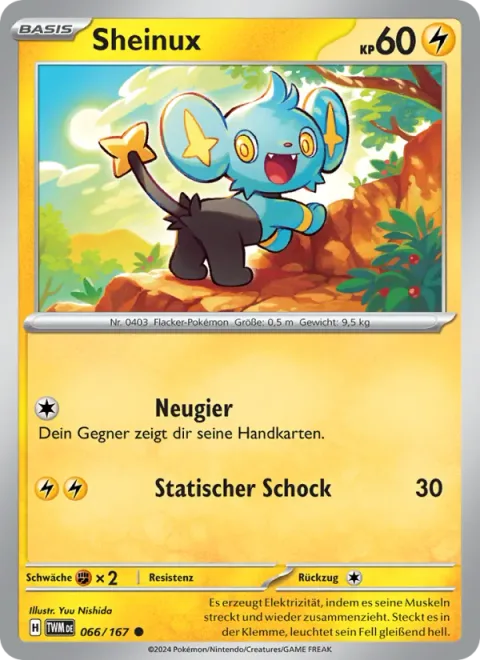 Shinx [Curiosity | Static Shock]