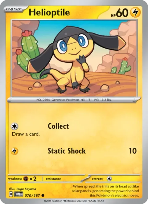 Helioptile [Collect | Static Shock]