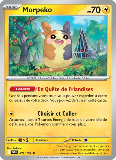 Morpeko [Snack Seek | Pick and Stick]