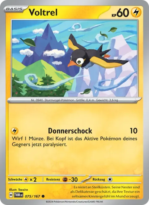 Wattrel [Thunder Shock]