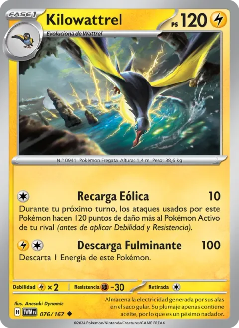 Kilowattrel [Wind Power Charge | Strong Volt]