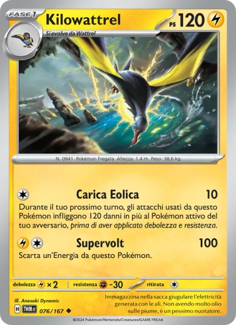 Kilowattrel [Wind Power Charge | Strong Volt]