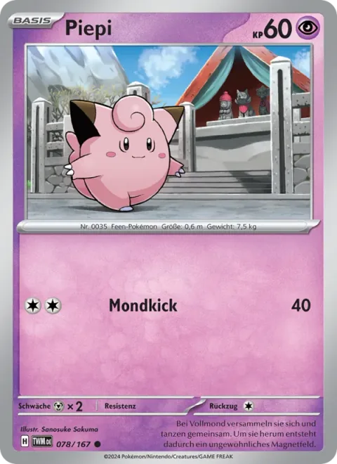 Clefairy [Moon Kick]