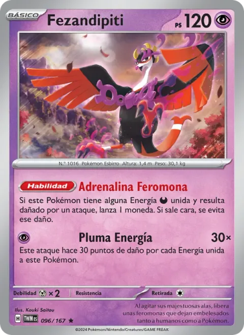 Fezandipiti [Adrena-Pheromone | Energy Feather]