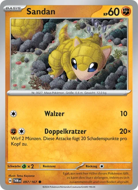 Sandshrew [Rollout | Double Scratch]