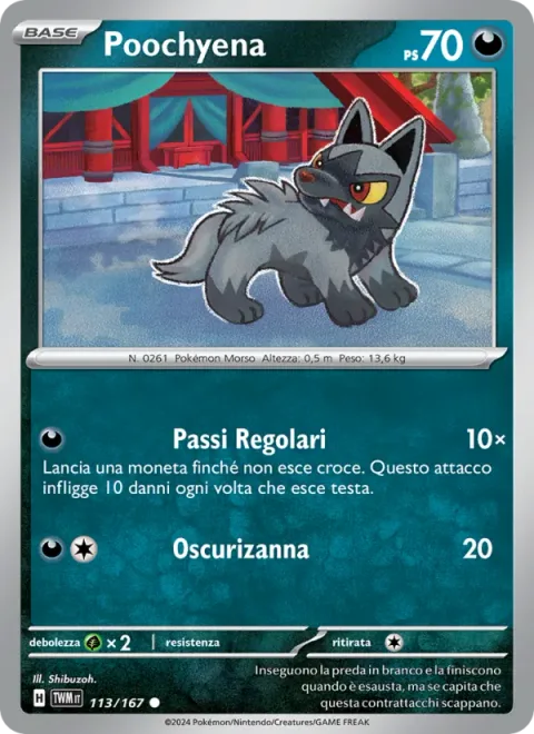 Poochyena [Continuous Steps | Darkness Fang]
