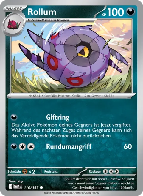 Whirlipede [Poison Ring | Spinning Attack]