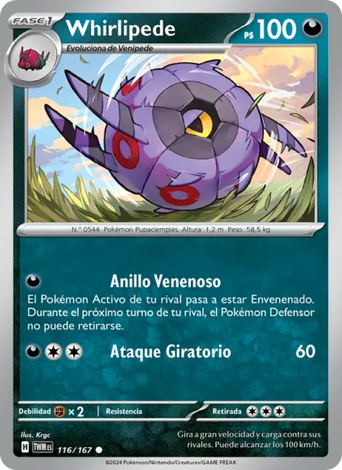 Whirlipede [Poison Ring | Spinning Attack]