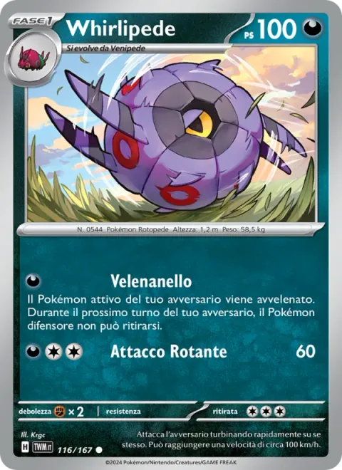 Whirlipede [Poison Ring | Spinning Attack]