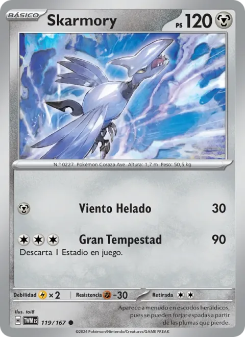 Skarmory [Cutting Wind | Big Storm]