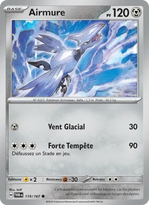Skarmory [Cutting Wind | Big Storm]